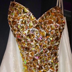 Prom dress by dave & johnny